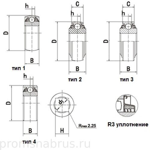 Подшипник GW211 PP17