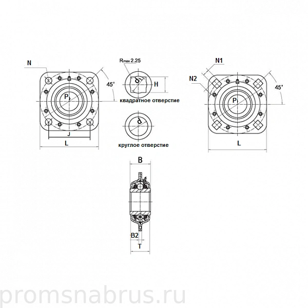 Подшипниковый узел ST740
